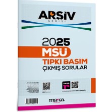 Marka Yayınları 2025 Msü Çıkmış Sorular Tıpkı Basım Çözümlü Arşiv