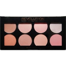 Zemira Revolution Ultra Allık Paleti, 8 Renk, Turuncu