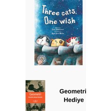 Yapı Kredi Yayınları Three Cats One Wish + Geometri Hediye