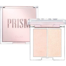 Zemira Clio Professional Inci Tanecikli Yoğun Işıltı Sağlayan 2’li Highlighter Prism Highlighter Duo (01 C