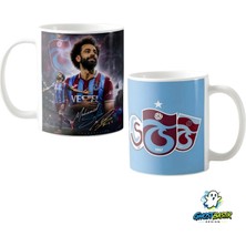 Ghostbastır Design Mohamed Salah Trabzonspor Kupa Bardak | Tek Adet K0499