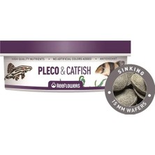 Zemira Reeflowers Pleco-Catfish Çöpçü Vatoz Balık Yemi Hap Form 15MM 150ML 78GR