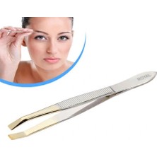 Ozkr Store Altın Uçlu Paslanmaz Cımbız