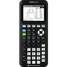 Zemira Texas Instruments Ti-84 Plus Ce-T Bilimsel Grafik Hesap Makinesi, Siyah