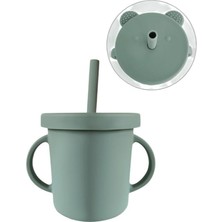 Zemira Meleni Baby Sızdırmaz Kapaklı, Pipetli Bebek Alıştırma Bardağı, Beslenme Bard