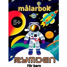 Zemira Independently Published Målarbok Rymden För Barn: 50 Illustrationer I A4-Format - Rymden Färgbok Fö