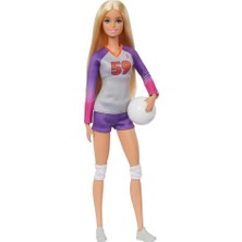 Zemira Sporcu Bebekler, Üniforması Topuyla Voleybolcu Bebek ile Aksesuarları, HKT72