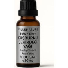 Zemira Villenature Soğuk Sıkım Kuşburnu Çekirdeği Yağı, Cilt Saç BAKIMI,%100 Saf Doğal, Rosa Canina, Ne