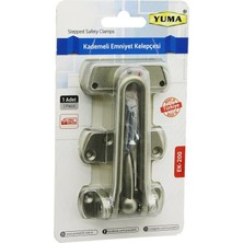 Yuma EK-200 -702 Çelik Kapı Emniyet Kelepçe Krom