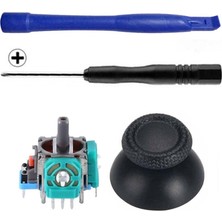 Zemira Analog Motor Topuz 1+1 Tornavida Ayırıcı Set 5 Kol Tamir Seti Yedek Parça