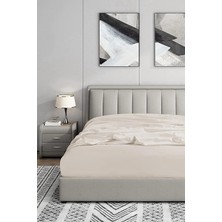 Zemira Soley | Puella |%100 Pamuk Lastikli Bebek Çarşaf | 70 x 140 Ekru