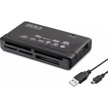 Zemira Daytona HT-09A USB 2.0 Reader & Writer – Sd-Microsd–cf - Duo Kart Okuyucu