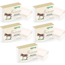 Zemira El Yapımı Doğal Sabun, Eşek Sütü, 150 Gr, 5'li Set
