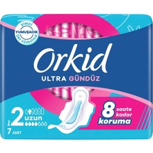 Zemira Orkid Ultra Hijyenik Ped Uzun (Boy 2) 7 Adet Ped