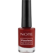 Zemira Note Cosmetics Nail Flawless Oje 101 Bright Red, Kırmızı