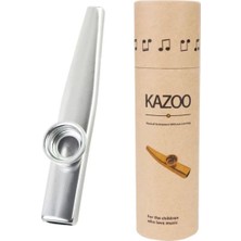 Zemira MK-01S Metal Kazoo Kutulu Alüminyum Alaşım Gri