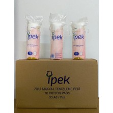 Zemira Ipek Makyaj Temizleme Pamuğu 70 Adet x 30 Paket