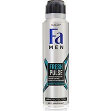 Zemira Fa Men Fresh Pulse Deo Sprey, 150 Ml, Erkek, Taze Koku