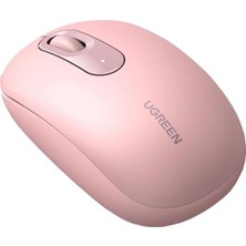 Zemira Ugreen 2400DPI 2.4ghz Sessiz Mouse Pembe