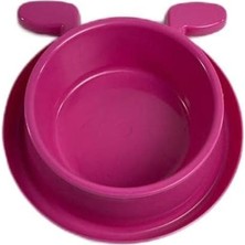 Zemira Miapet Plastik Kulaklı Mama Su Kabı 400 ml Violet