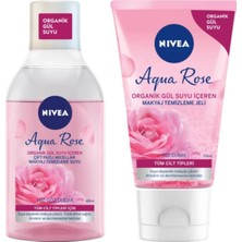 Zemira Nivea Micellair Gül Suyu Içeren Çift Fazlı Makyaj Temizleme Suyu 400ML + Makyaj Temizleme Jeli Set