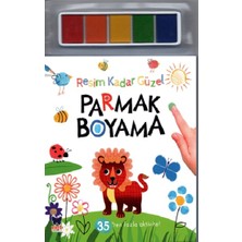 Net Çocuk Yayınları Parmak Boyama-Resim Kadar Güzel