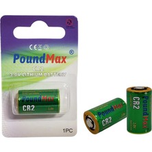 Zemira Poundmax Lityum Cr-2 (CR17355, Cr-2m, Dlcr2, Kcr2, 6206) Özel Pil, 3V | 1x 1-Paket