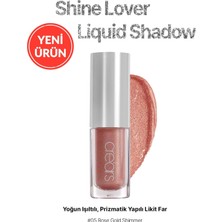 Zemira Yoğun Işıltılı, Prizmatik Yapılı Likit Far Cre'ars Shine Lover Liquid Shadow 05 Gold Shimmer