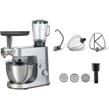 Zemira Homebake Pro Mutfak Şefi KHH01.220SI - Kıyma Aparatlı, Thermoresist Blender, Hamur Yoğurma