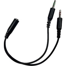 Zemira Gamepower 3.5mm Çift Converter Ses Mikrofon Ayırıcı Kablo