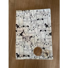 Zemira Lily Tongo, Xl Büyük Boy Okul Kitabı Kılıfı 30 x 22 cm Tutmaz Yıkanabilir Dk