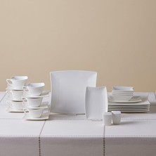 Zemira Forever Bone Perfect White 32 Parça 6 Kişilik Kahvaltı Takımı