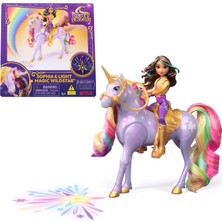 Zemira Unicorn Academy, Sophia & Light Magic Wildstar, Gökkuşağı Işık Efektli, 2 Sürüş Aksesuarı, Bebekler