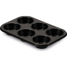 Zemira 6 Için Küçük, Kek Kalıbı, Muffin Yapışmaz Kaplama