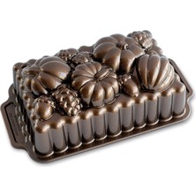 Zemira Nordic Ware Harvest Bounty Ekmek Tavası, Tek Boy, Bronz