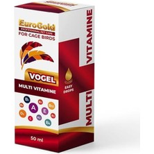 Zemira Eurogold Vogel Kuşlar Için Multi Damla 50ML