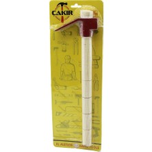 Ozkr Store Keser Vakumlu Kırmızı Keser Ahşap Saplı
