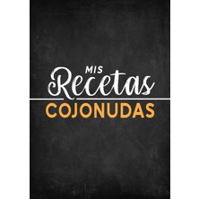 Zemira Cuaderno De Recetas Blanco - Mis Recetas Cojonudas: Recetario De Cocina Con 100 Fichas Rell
