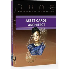 Zemira Modiphius Dune: Varlık Kartları - Mimar Genişletme Destesi - Imparatorluk Içinde Dune Adventures In