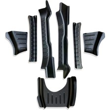 Zemira Ferrous Autoaccessories Peugeot Partner Halı Koruma Kapağı Kapı Eşiği Plastiği 2009 2018