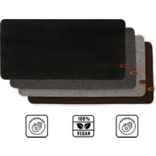 Zemira P Sintio Keçe Mousead (50X100 Cm) (Antrasi̇t) Mouse Ad, Büyük Boy Large Ofis Tii Mouse