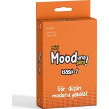 Zemira Mooduna Göre Mini Klasik 2, Arkadaş Aile Için Kart Oyunu, 33 Fotoğraf Kartı 22 Durum Kartı, 1