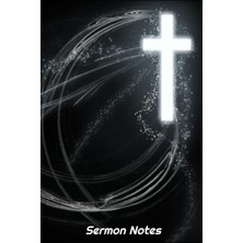 Zemira Sermons Journal - Black - Lit Cross: Extensive Notes Edition
