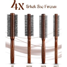 Zemira Elsa Professional 4x 007 Erkek Saç Fırçası Seti