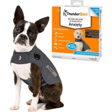 Zemira Thundershirt Köpekler Için, x Small, Heather Gray - Anksiyete Sakinleştirici
