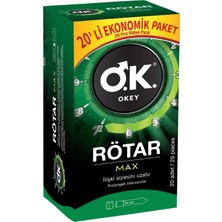 Zemira Okey Rötar Max Prezervatif, 20'li