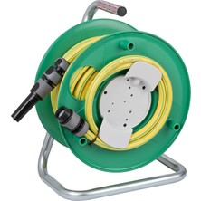 Zemira Brennenstuhl Su Hortumu Makarası WS3220 (20 M Hortum Uzunluğu, Özel Plastikten, Almanya'da Üretilmi