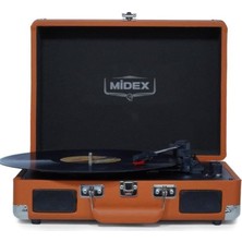 Zemira MTX-101OR Nostaljik Pikap Plak Çalar (Şarjlı Aux Hoparlörlü 3 Devir) Iğne Dah