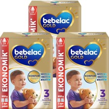 Zemira Bebelac Gold 3 Çocuk Devam Sütü, 3X800GR 9-12 Ay