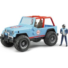Zemira Bruder - Jeep Cross Safari Aracı & Kasklı Pilotu, Ölçekli Model